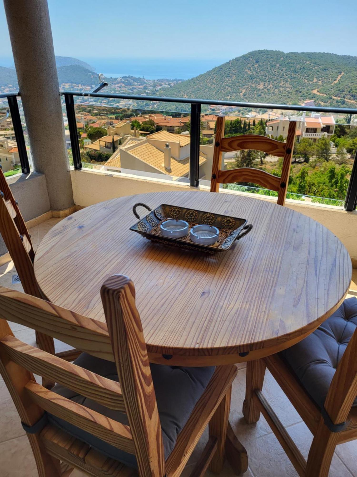 "Stergiou Luxury Apartment 2Nd Floor" Με Κοινη Πισινα Saronida Habitación foto